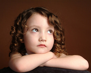 Thinking, thinkng, abstract, graphy, pretty, baby, eyes, popular, lips HD wallpaper
