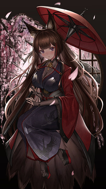 Amagi, Anime Girls HD phone wallpaper