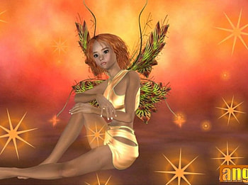 Angel Fairy, fairy, angel, sparkles HD wallpaper