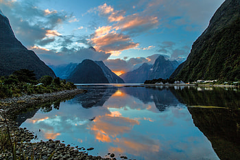 Beautiful Scenery, sky, nature, reflection, lake HD wallpaper