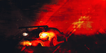 Copycats, cars, artist, artwork, digital-art, deviantart HD wallpaper