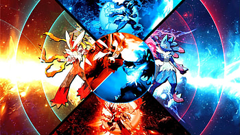 Pokemon Lucario Battle HD wallpaper