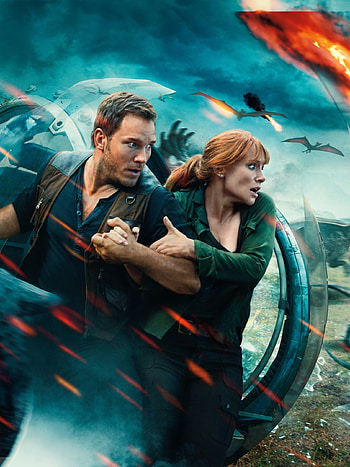 Jurassic World, Fallen Kingdom, Movie , iPad HD phone wallpaper