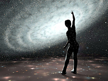 Universe, Abstract, Stars, Space, Child, Fantasy HD wallpaper