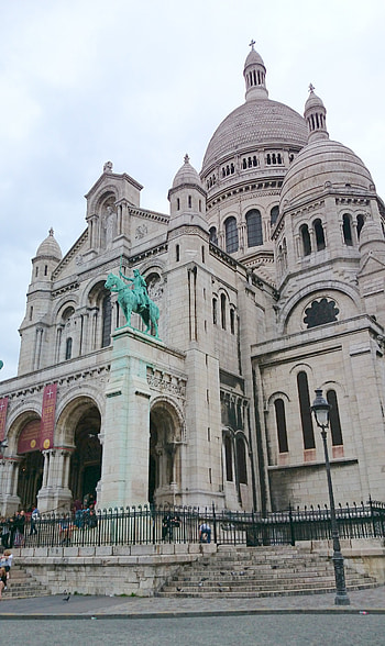 Sacre-Coeur Basilica, La Basilique du Sacre-Coeur, Paris HD phone wallpaper
