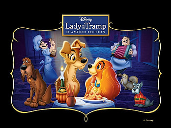 Lady And The Tramp, The, Lady, Tramp, And HD wallpaper