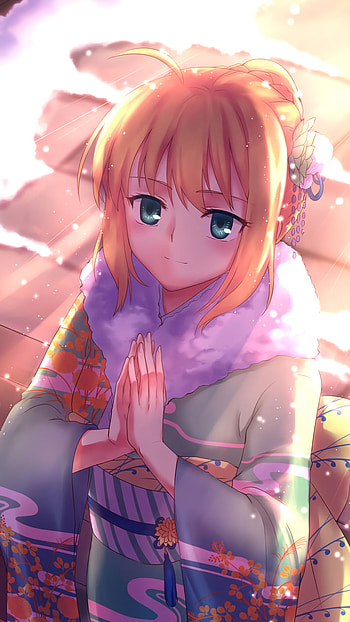 Saber's Winter Prayer — Fate/Stay Night , Saber (Fate Series), Anime, Fate/Stay Night HD phone wallpaper