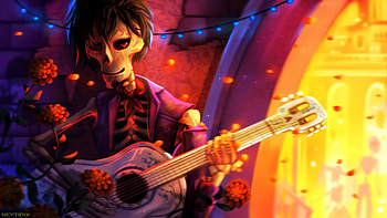 Coco Fanart Last Song, coco, artist, artwork, digital-art, deviantart HD wallpaper