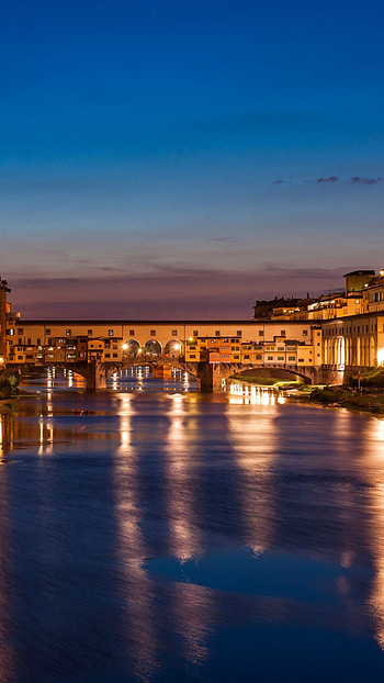 Florence Italy night, Tourism travel architecture HD phone wallpaper