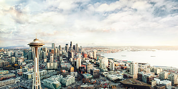 Seattle Skyline, Travelling icon, Solomon solution, Stunning view HD wallpaper