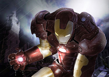 Iron Man Artnew, iron-man, superheroes, artwork, digital-art HD wallpaper