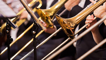 Trombone , Musical instrument beauty, Brass elegance, Instrumental excellence HD wallpaper