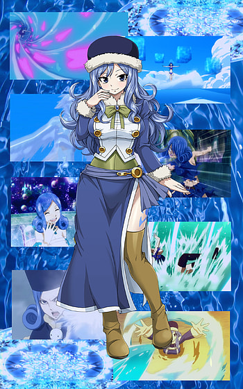 Juvia Lockser, Fairy Tail, Anime girl HD phone wallpaper