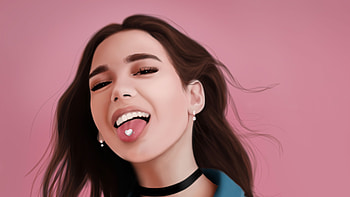 Dua Lipa Artistic Art , dua-lipa, music, celebrities, girls HD wallpaper