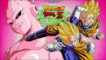 Dragon Ball, Dragon Ball Z, Majin Buu, Anime, Goku, Vegeta (Dragon Ball) HD wallpaper