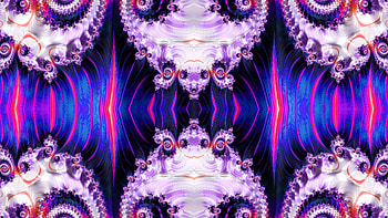Trippy Psychedelic Fractal, trippy, psychedelic, aesthetic, Abstract, fractal HD wallpaper