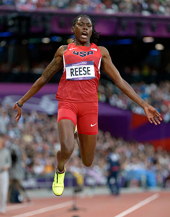 Brittney Reese, Long Jump HD phone wallpaper