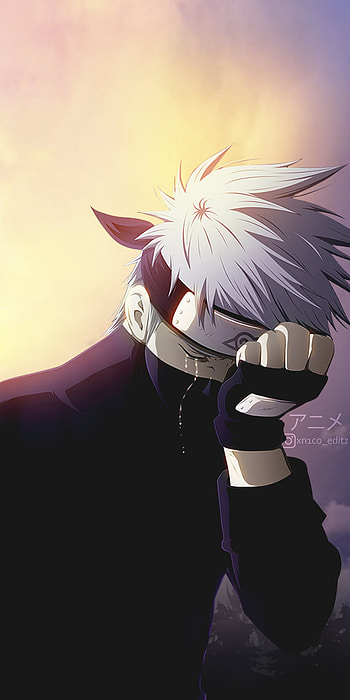 Kakashi Sad, naruto, kakashihatake, crying, shippuden, , hokage, anime HD phone wallpaper