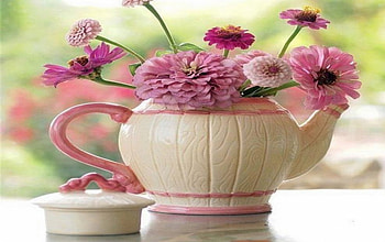 vase of flowers, table, decoration, table decoration, vase, flowers HD wallpaper