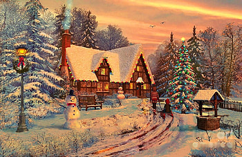 wonderful time, winter, weihnacht, snow, christmas HD wallpaper