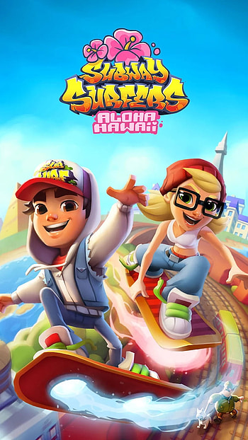 Aloha Hawaii Subway Surfers Mobile Game, video game HD phone wallpaper