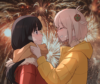 Takina Inoue, Chisato Nishikigi, Anime, Lycoris Recoil HD wallpaper