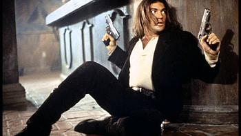 Desperado, gun, bar, man HD wallpaper