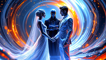 Radiant Love: A Stunning Marriage Moment, marriage HD wallpaper