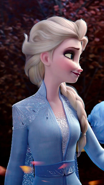 Snow Queen, heart HD phone wallpaper