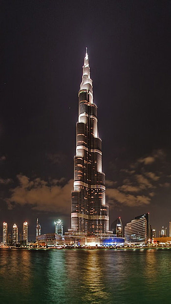 Burj Khalifa, Enchanting night views, , able collection HD phone wallpaper