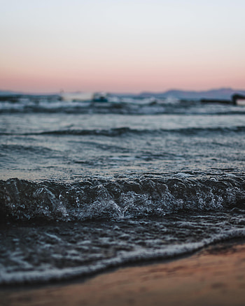 Nature, Sea, Waves, Horizon, Coast HD phone wallpaper