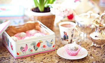 Cookies and Coffee, coffee time, with love, coffee, flowers, cup, for you, cookies HD wallpaper