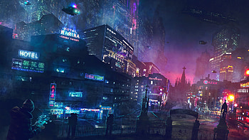 City Digital Art, city, digital-art, artist, artstation HD wallpaper