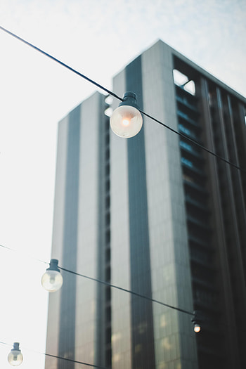 Building, Miscellanea, Miscellaneous, Lamp, Focus, Wires, Wire HD phone wallpaper