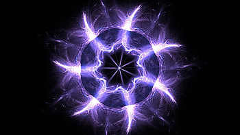 Bag of holding, hecate100, purple, blue, art, abstract, luminos, dark HD wallpaper