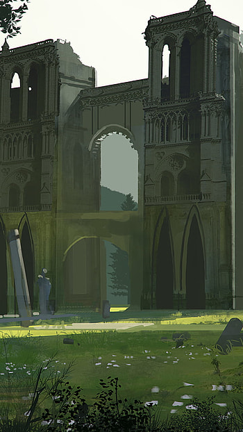 NieR: Automata — Verdant Cathedral , video game, NieR: Automata HD phone wallpaper