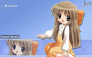 Sayuri Kurata, anime girl, kawaii, kanon, anime, kurata, sayuri HD wallpaper