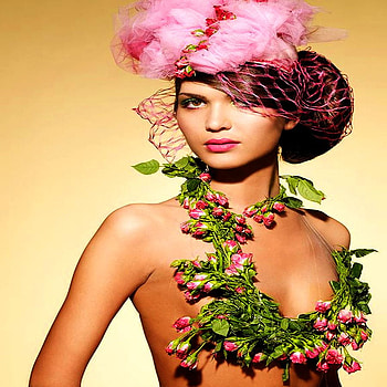 DECORATIVE.., pretty, art, colors, decor, woman HD wallpaper