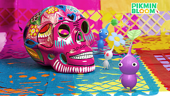 Pikmin Bloom: Colorful Calavera, Pikmin HD wallpaper