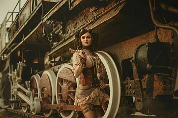 The Best Mechanic, model, engineer, steampunk, steam train, mechanic HD wallpaper
