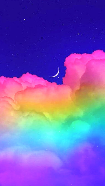 Rainbow, sky, sun HD phone wallpaper