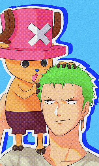 Zoro & Chopper — One Piece , Anime, One Piece HD phone wallpaper