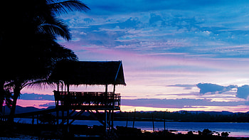 Background island sky philippines siargao HD wallpaper