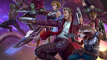 Marvel Future Fight 2020, marvel-future-fight, games, superheroes, star-lord HD wallpaper