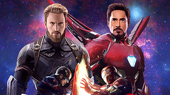 Iron Man And Captain America, iron-man, captain-america, artwork, digital-art, artstation, superheroes HD wallpaper