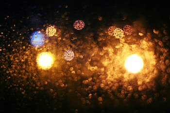 Abstract, Drops, Glare, Shine, Light HD wallpaper