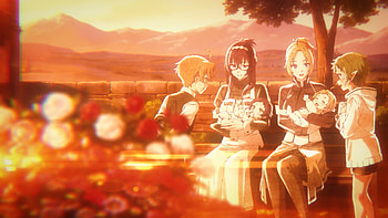 Mushoku Tensei Anime – Heartwarming Sunset Moments, Anime, Mushoku Tensei: Jobless Reincarnation HD wallpaper