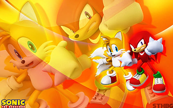 Knuckles the Echidna, Gaming, Sonic character HD wallpaper