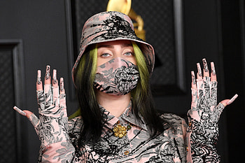 Billie Eilish, Grammys HD wallpaper