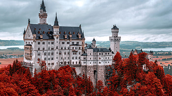Neuschwanstein Castle, Germany HD wallpaper